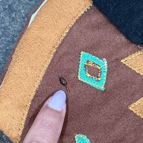 Brown and Black Western Cowboy Boot Stocking - Picture 9 of 10